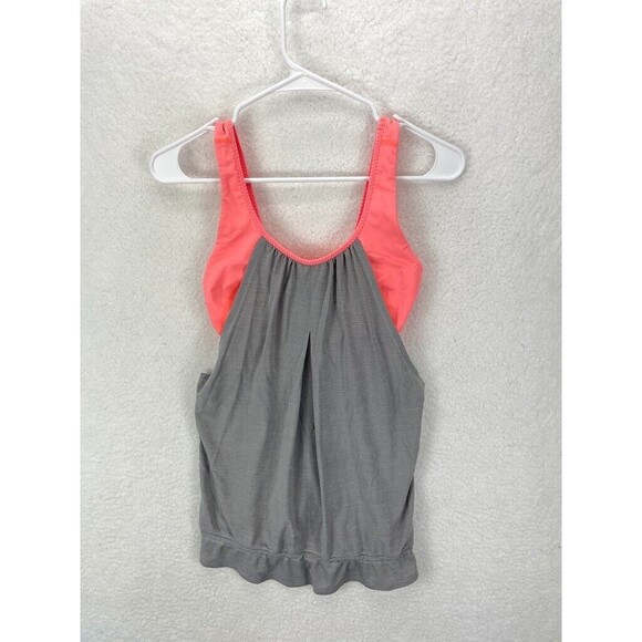 Lululemon Run Times Tank Women’s Size 6 Heathered Gray LV5 Athletic Workout - Picture 2 of 9